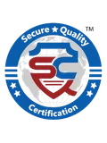 Secure Quality Certification (SQC) logo, AiVORA Techlabs ISO certification partner